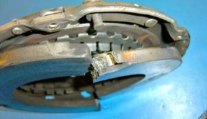 clutch pressure plate failure