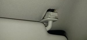 fix sunvisor clip