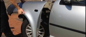 Car fender replacement