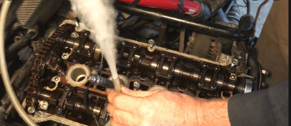 smoke testing a car