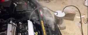 smoke testing a car
