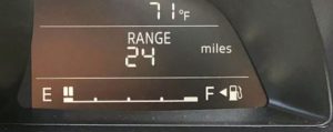 how far can you drive on 0 miles to empty