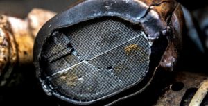 how much rhodium is in a catalytic converter