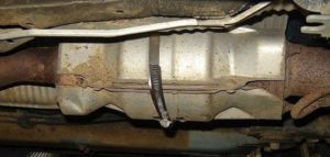 fix catalytic converter rattle