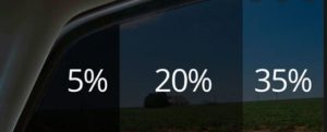 5% window tint