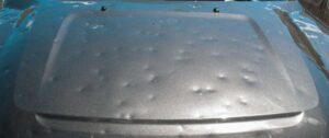 what size hail will damage a car