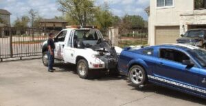 how to tow a rear wheel drive car