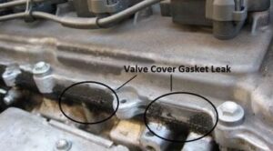 valve cover gasket leak