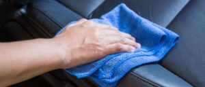 how to get mold out of a car seat