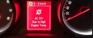 ac off due to high engine temp