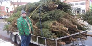 how to tie a christmas tree to your car