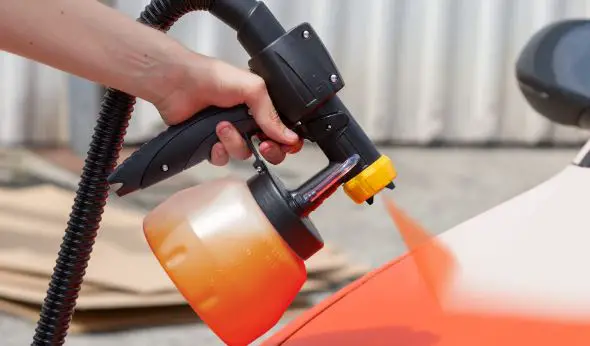 Painting A Car With An Airless Sprayer