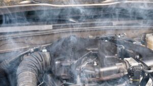 coolant reservoir boiling when car is off