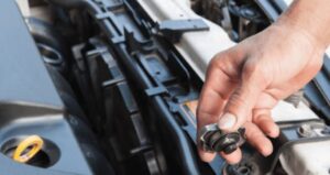 coolant reservoir boiling when car is off