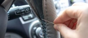 steering wheel cover installation