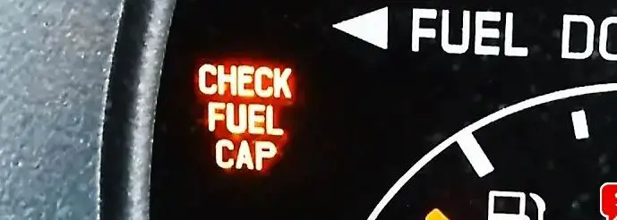 check fuel cap